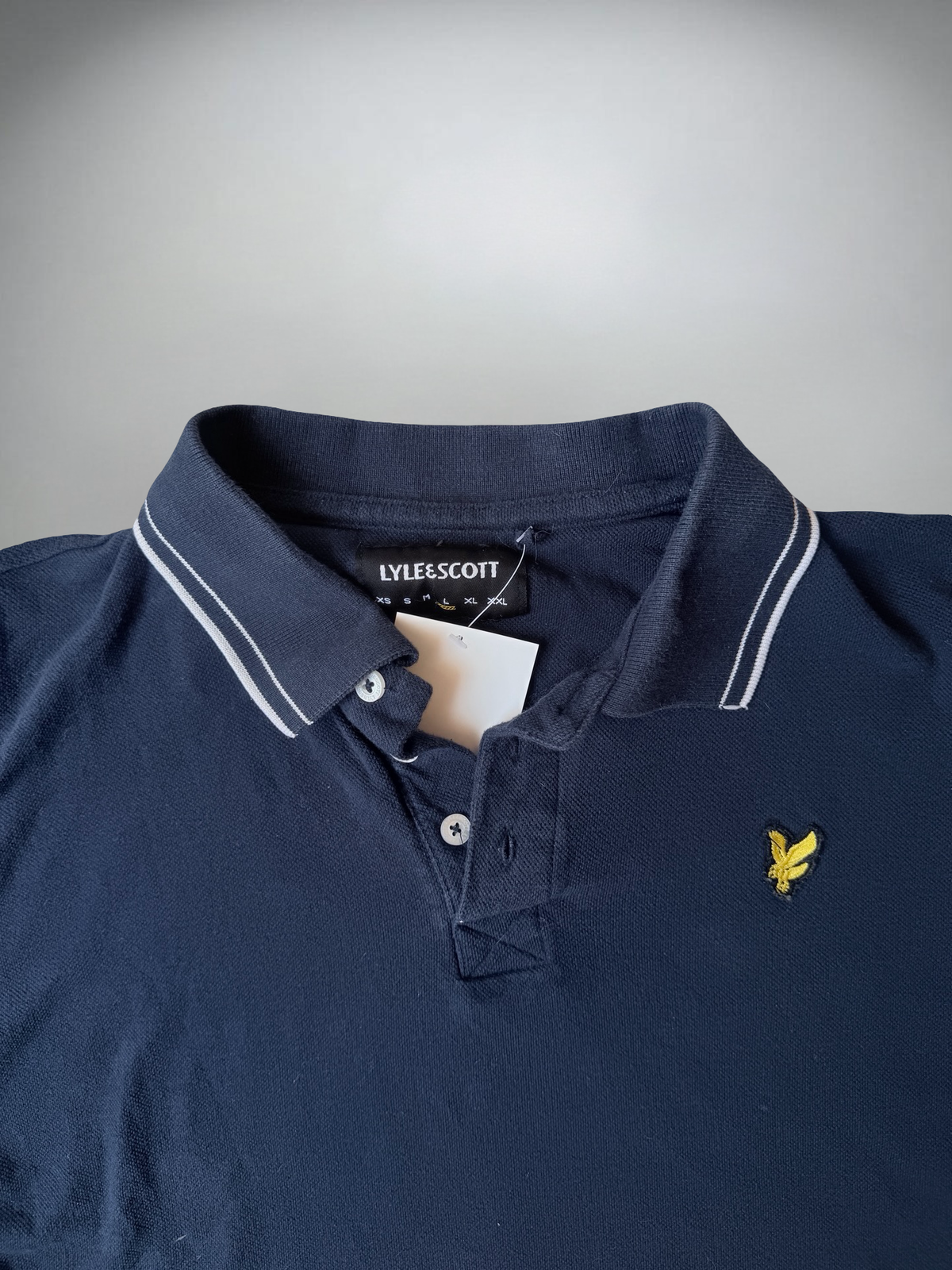 Vintage Lyle & Scott Polo (L) kurz