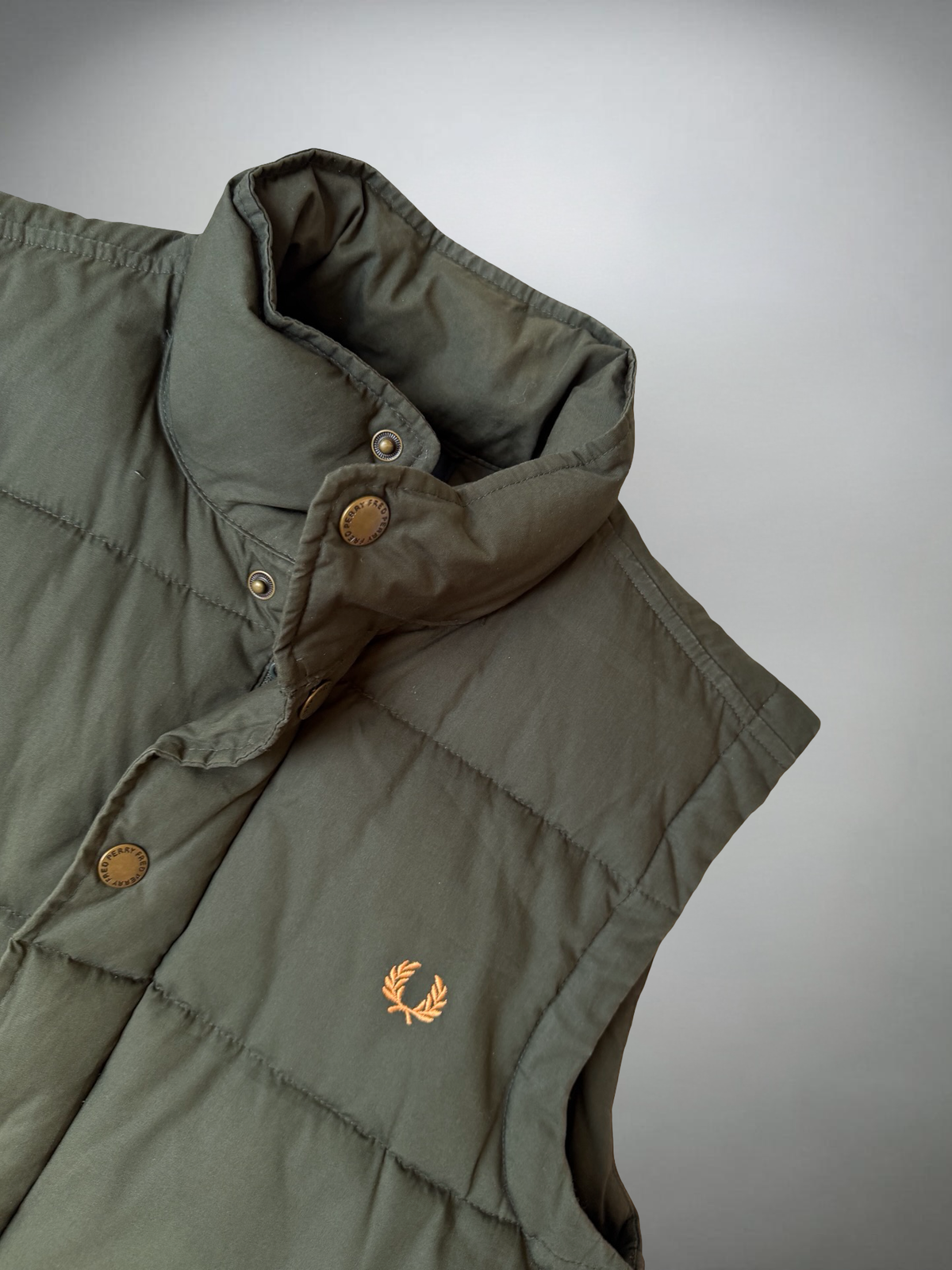Vintage Fred Perry Puffer Weste  (S)