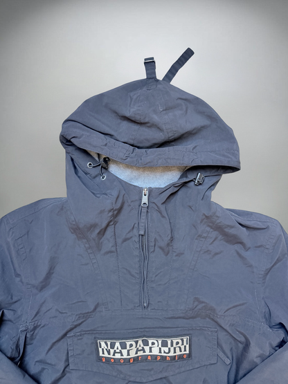 Vintage Napapijri Jacke gefüttert (M) schwarz