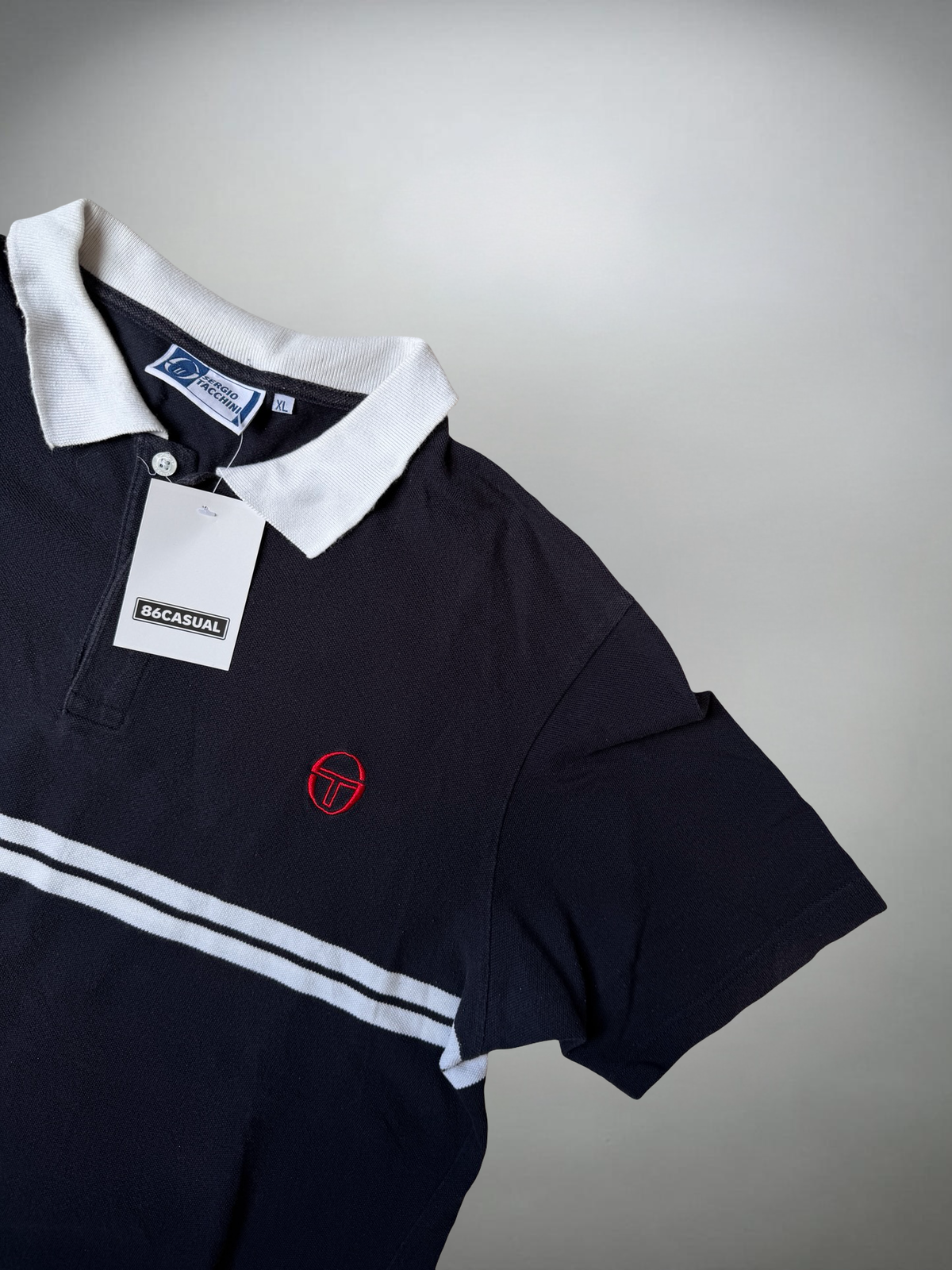 Vintage Sergio Tacchini Polo (XL)