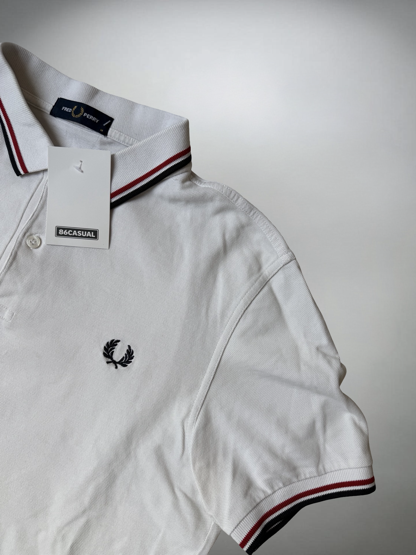 Vintage Fred Perry Polo (M-L)