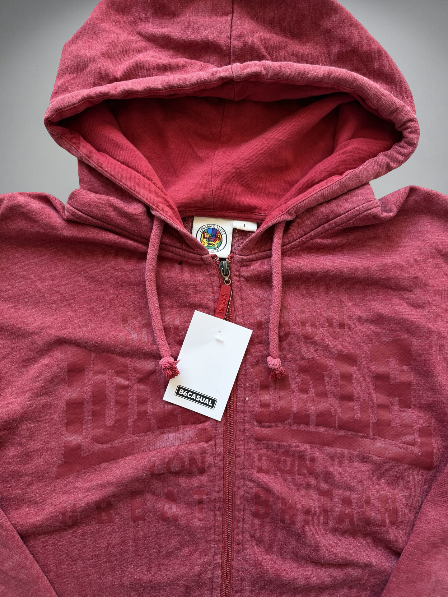 Vintage Lonsdale Zipper (L)