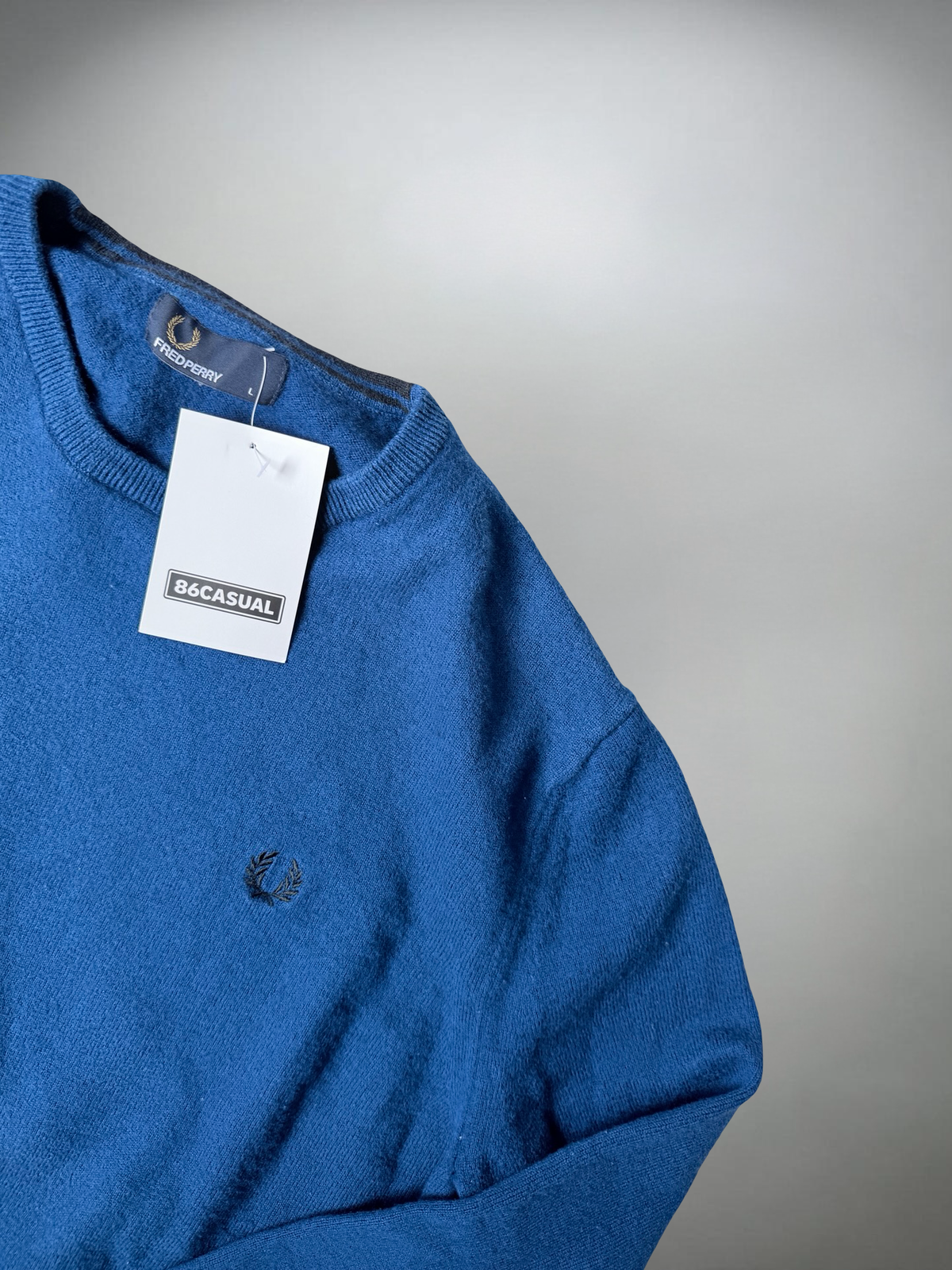 Vintage Fred Perry Sweater (L) hochwertig Wolle