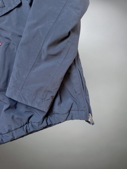 Vintage Napapijri Jacke gefüttert (M) schwarz