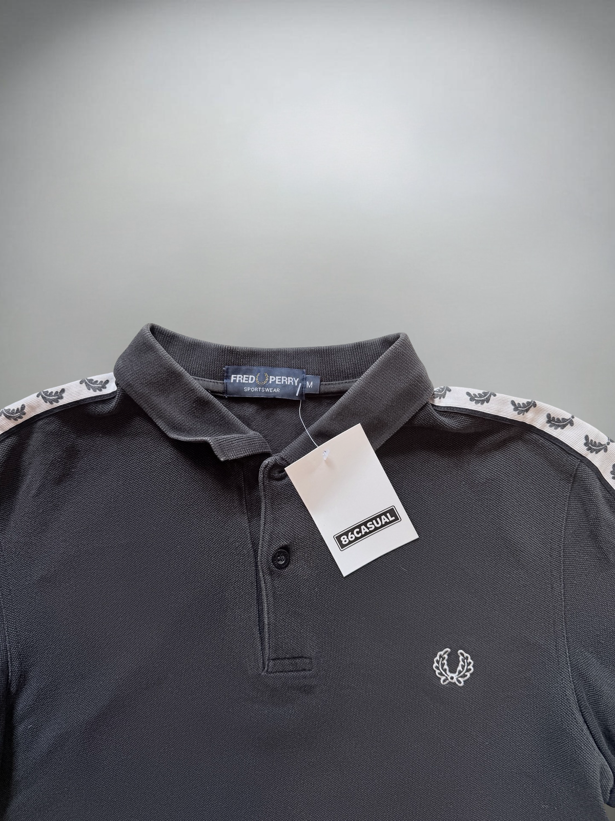 Vintage Fred Perry Taped Polo (M)