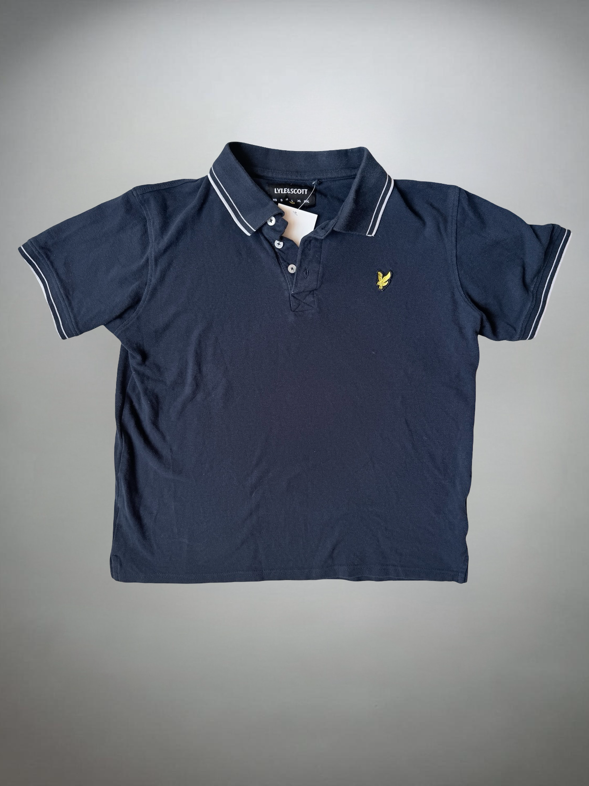 Vintage Lyle & Scott Polo (L) kurz