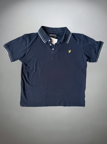Vintage Lyle & Scott Polo (L) kurz