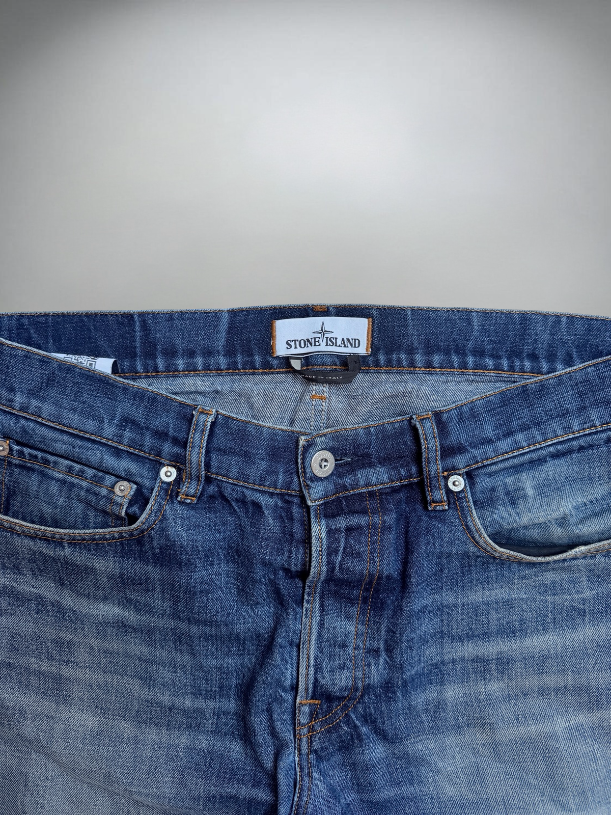 Vintage Stone Island Jeans Badge (M-L)