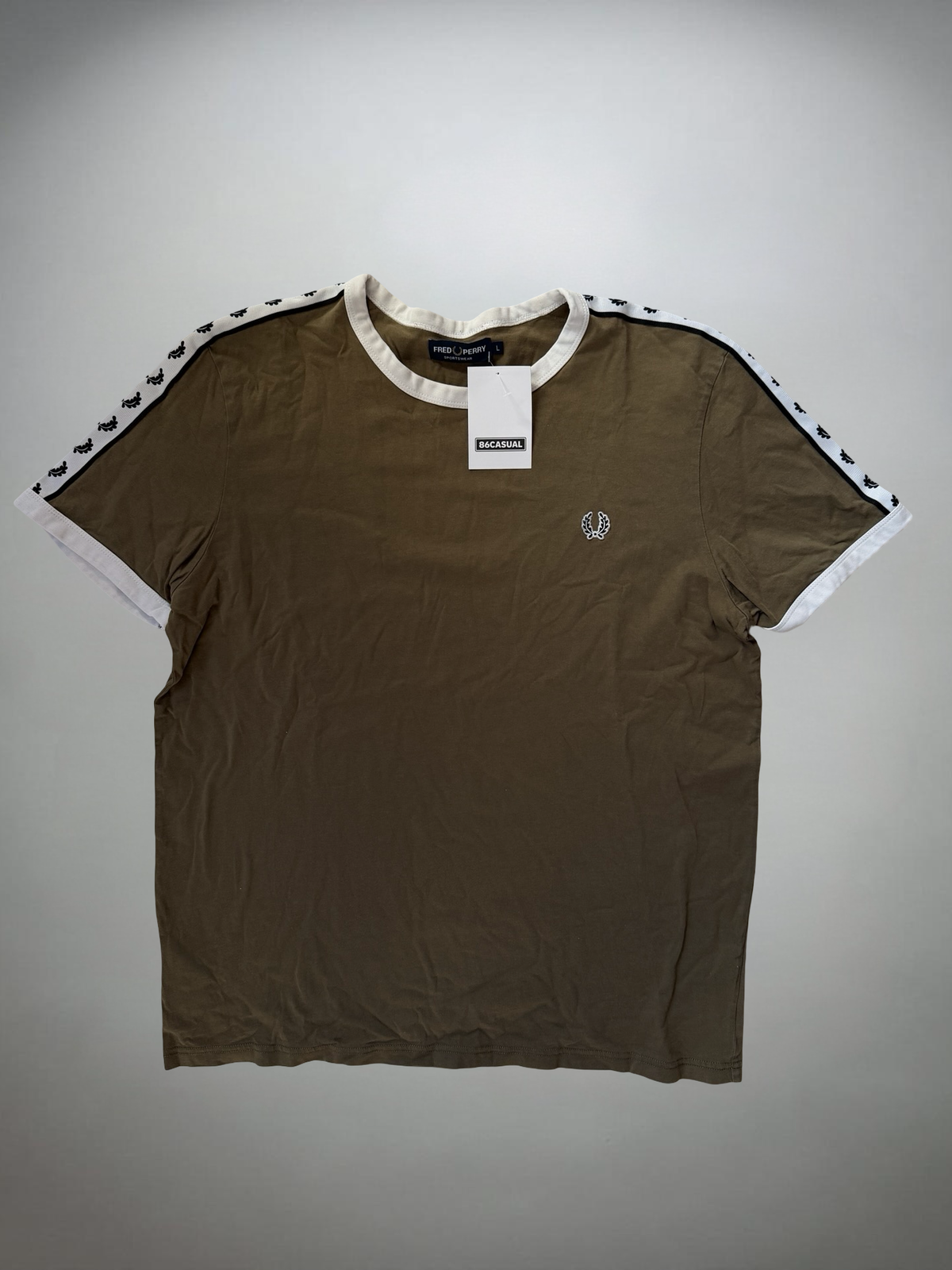 Vintage Fred Perry Taped Shirt (L)