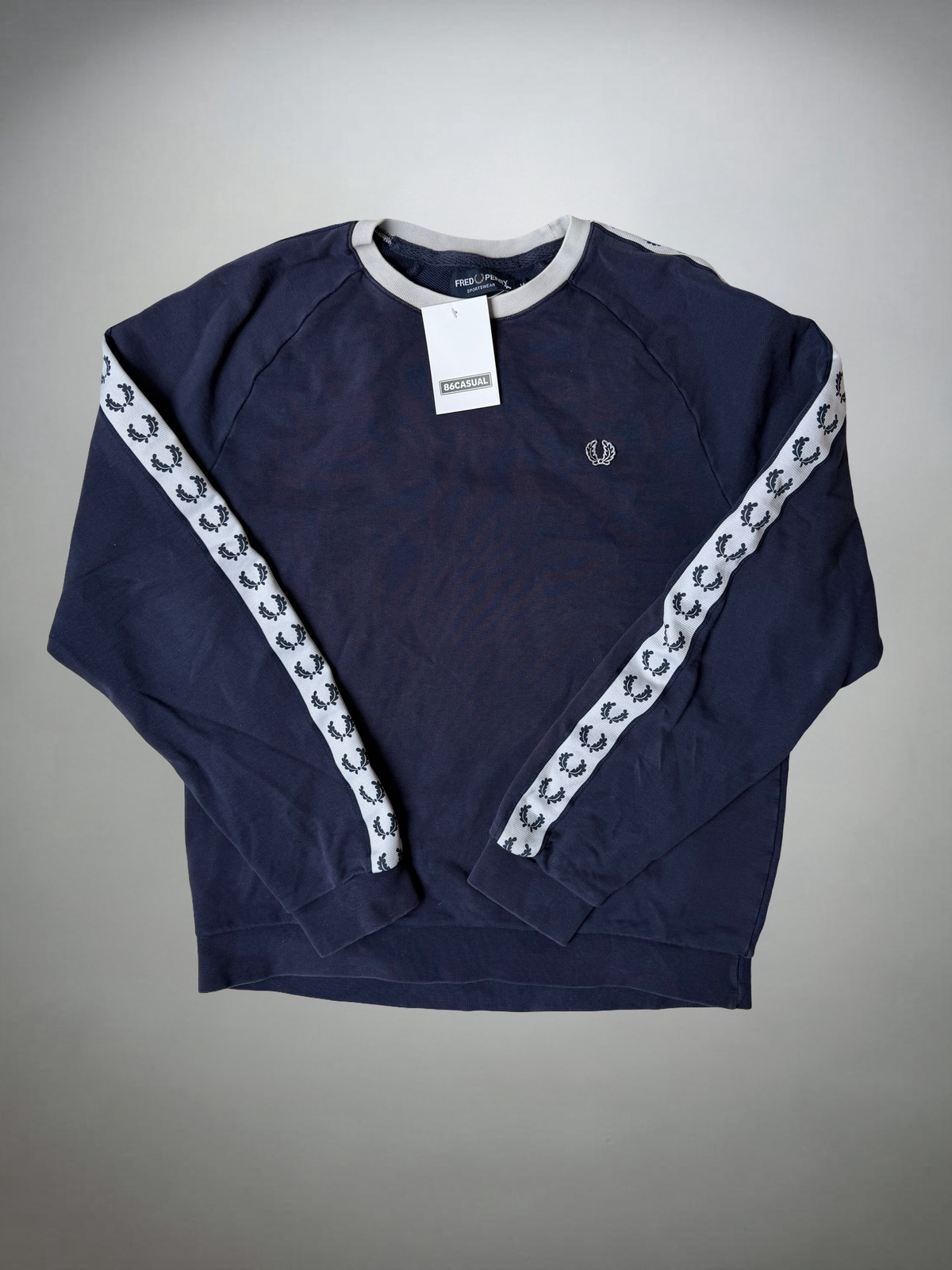 Vintage Fred Perry Taped Sweater (M)