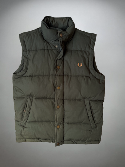 Vintage Fred Perry Puffer Weste  (S)