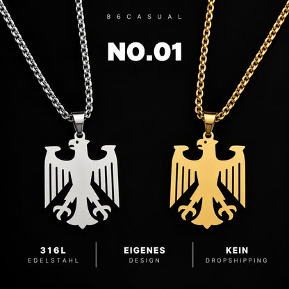 NO.01 | 86CASUAL DESIGN 316L EDELSTAHL KETTE
