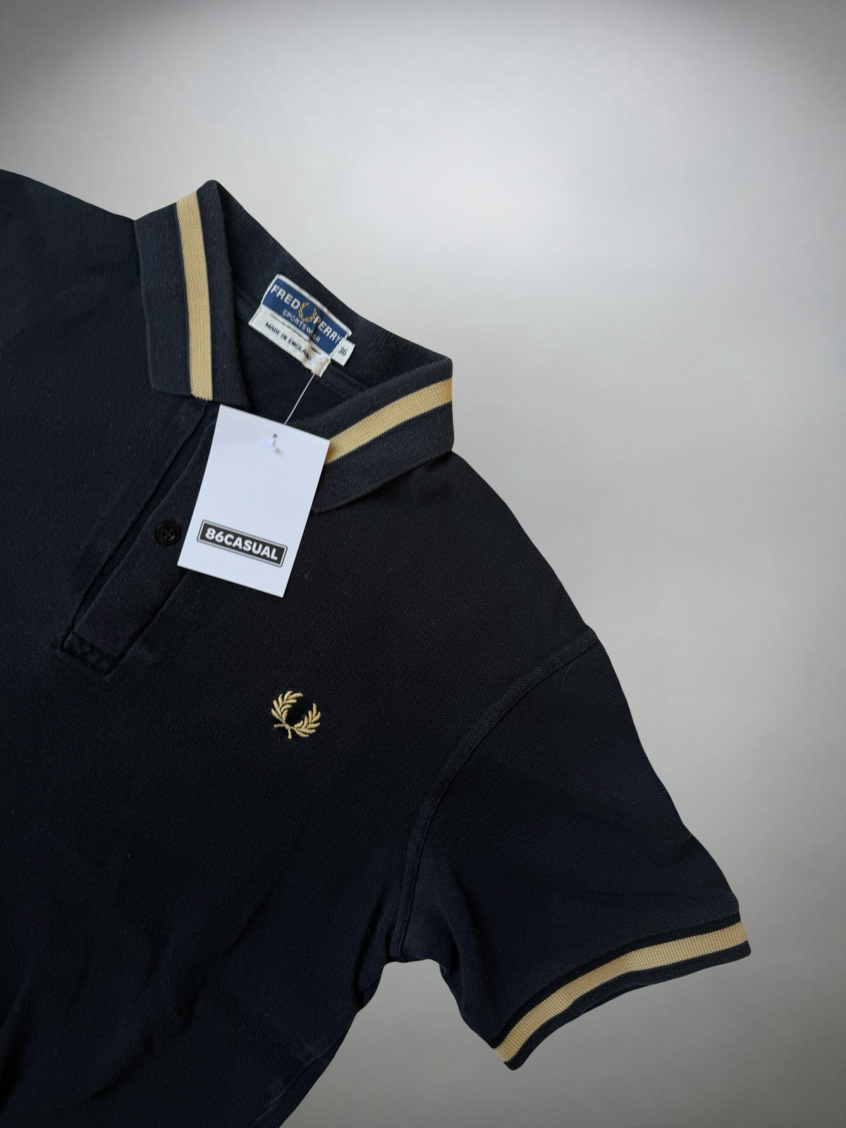 Vintage Fred Perry Polo Damen (S)