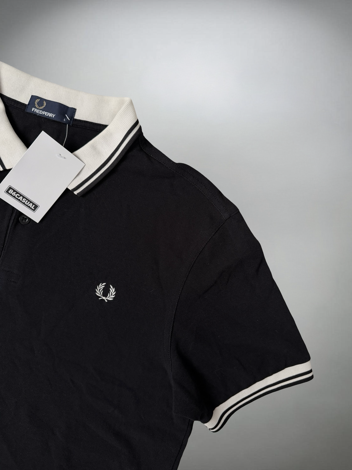 Vintage Fred Perry Polo (L)