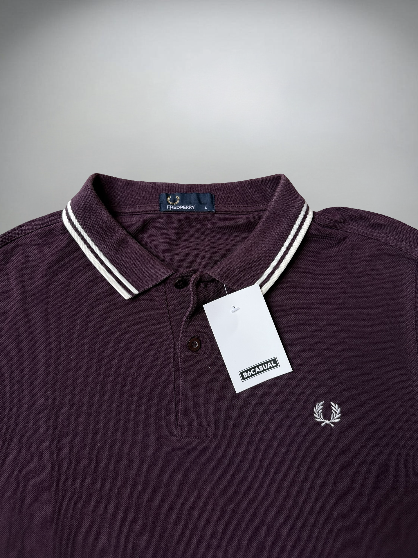 Vintage Fred Perry Polo (L)