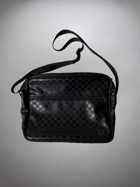 Vintage Fred Perry Shoulder Bag (One Size) Reisverschluss Condition beachten