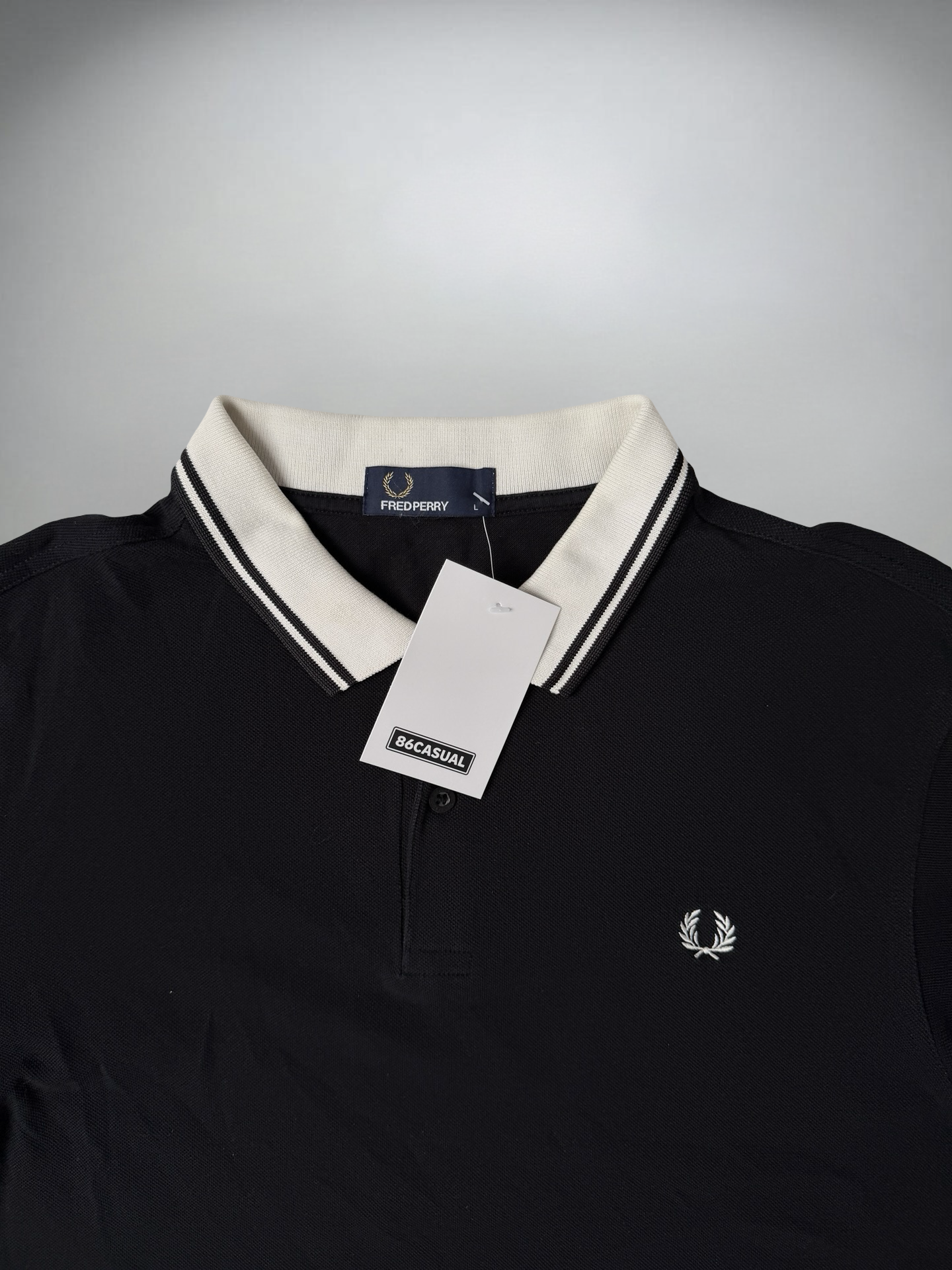 Vintage Fred Perry Polo (L)