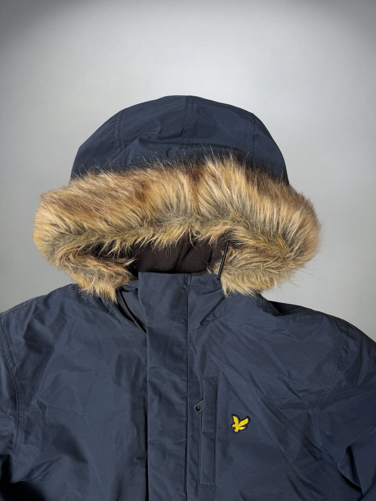 Vintage Lyle Scott Parka mit Fell (M)
