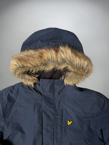 Vintage Lyle Scott Parka mit Fell (M)