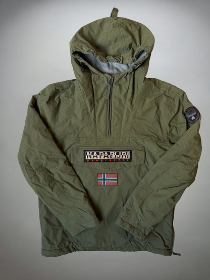 Vintage Napapijri Jacke Windbreaker gefüttert (M)