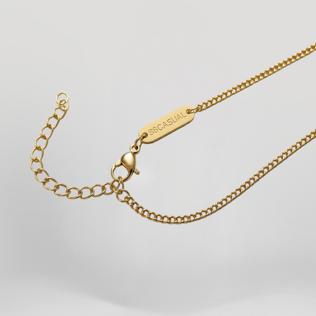 NO.01 | 86CASUAL DESIGN 316L EDELSTAHL KETTE