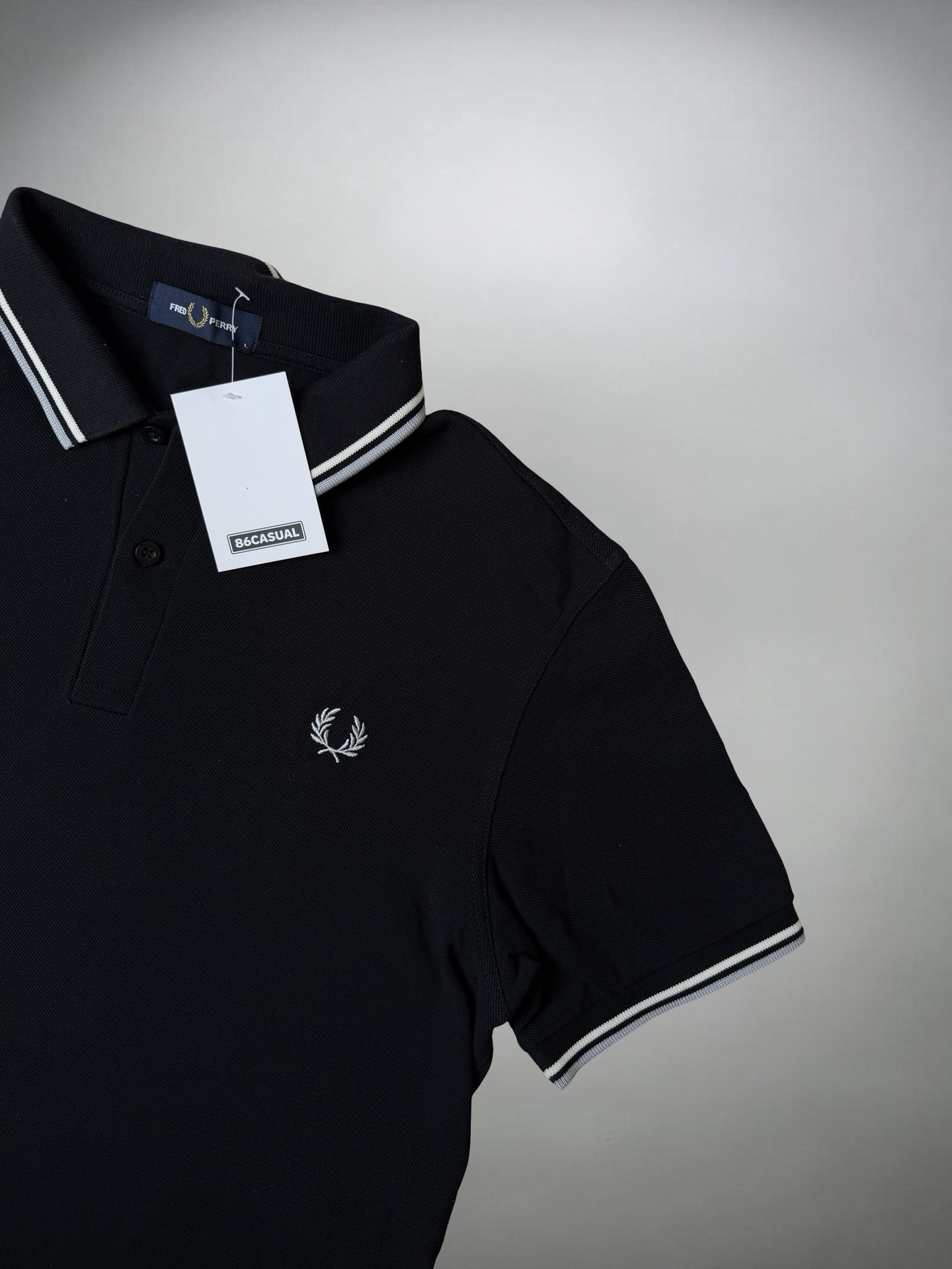 Vintage Fred Perry Polo (L)