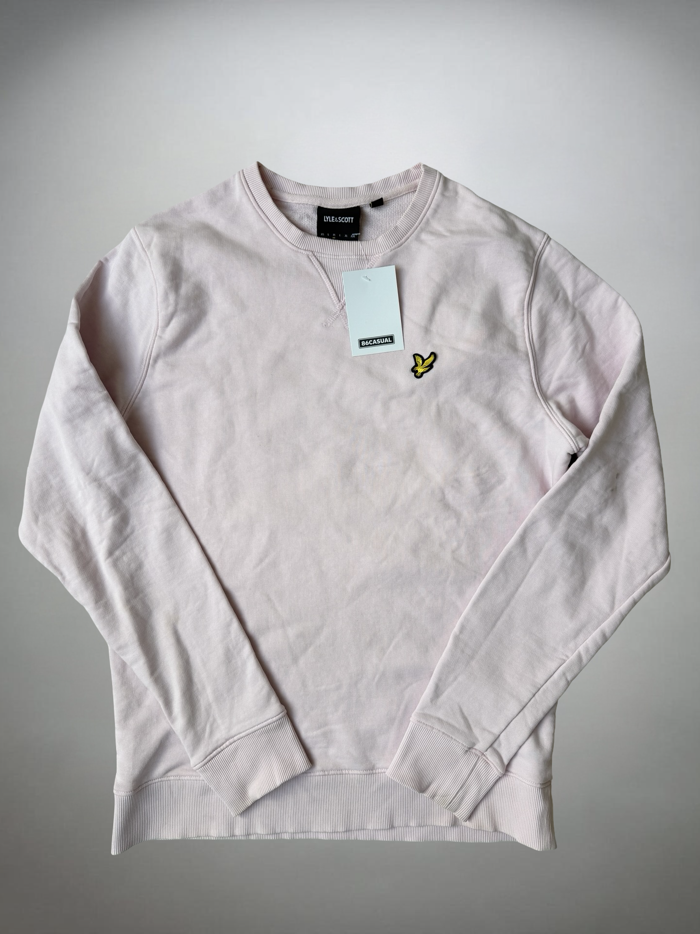 Vintage Lyle & Scott Sweater (rosa M)