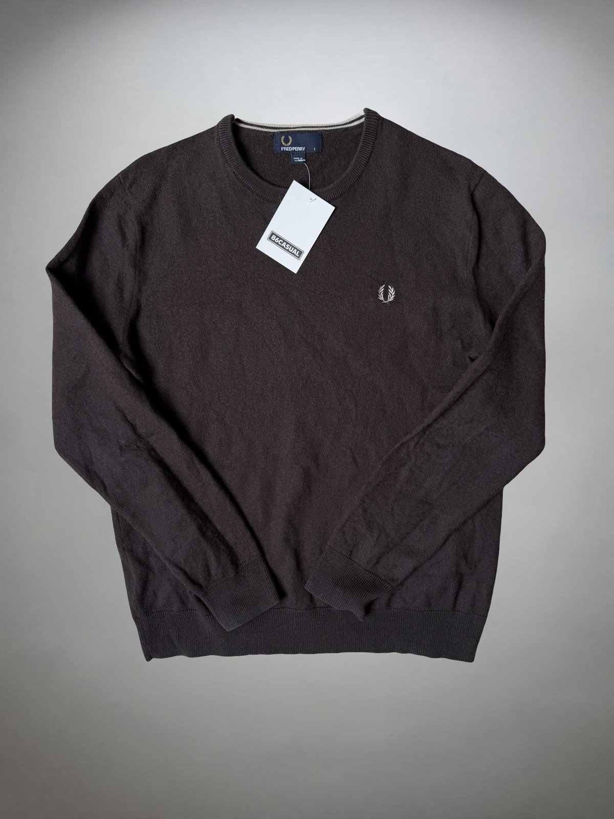 Vintage Fred Perry Sweater (Fit M) hochwertig Wolle