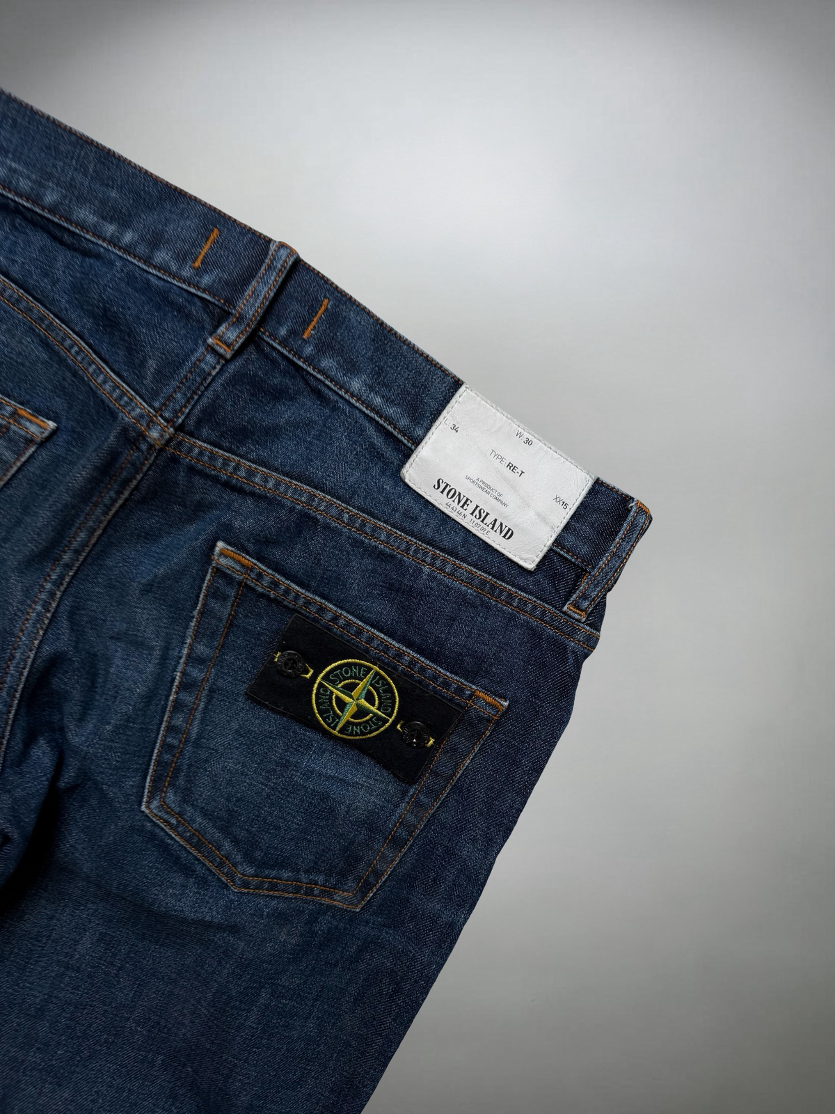 Vintage Stone Island Jeans Badge (S)