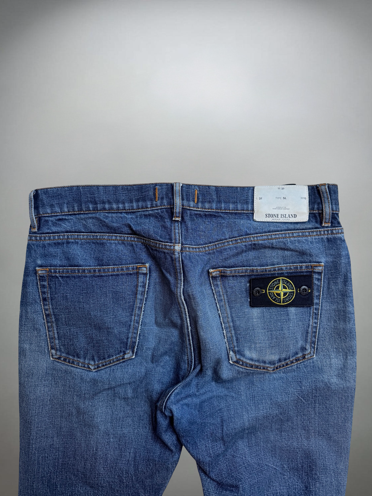 Vintage Stone Island Jeans Badge (M-L)
