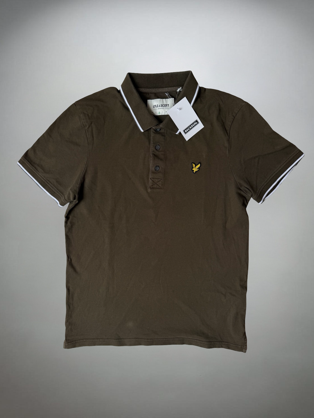 Vintage Lyle & Scott Polo (M)
