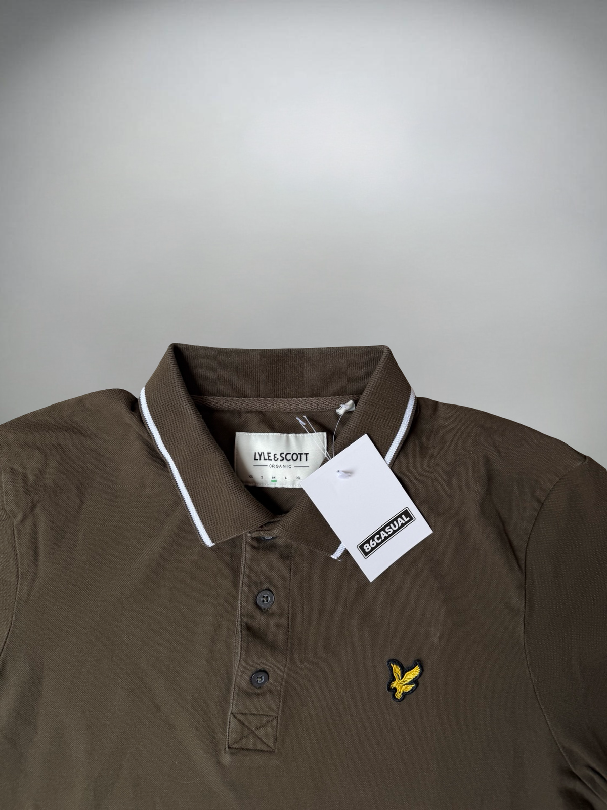 Vintage Lyle & Scott Polo (M)