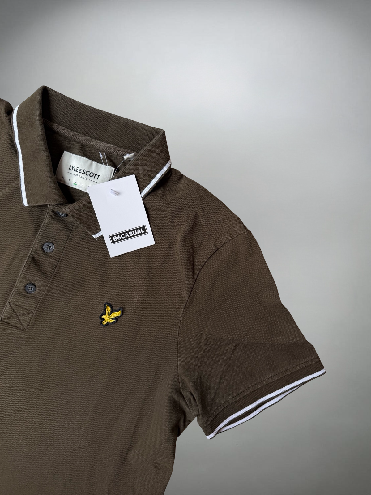Vintage Lyle & Scott Polo (M)