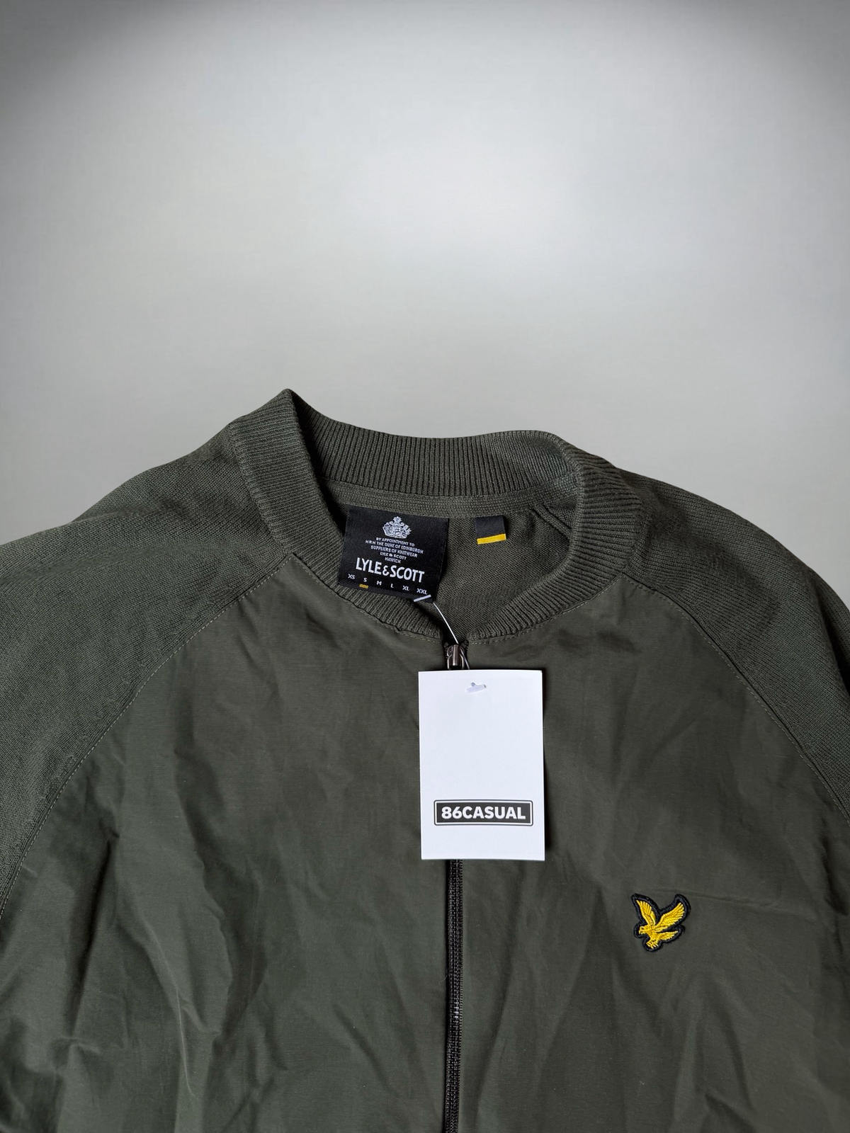 Vintage Lyle & Scott Zipper (S-M)