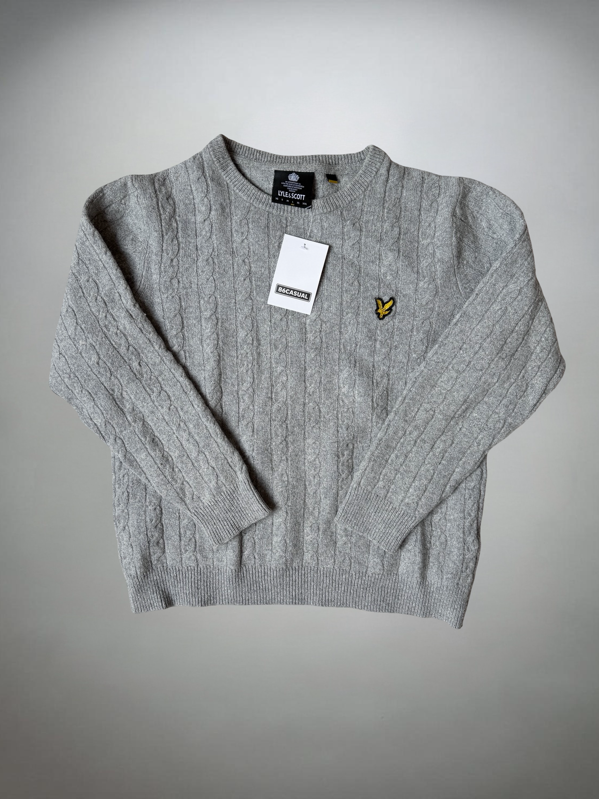 Vintage Lyle & Scott Sweater (Fit S) Wolle