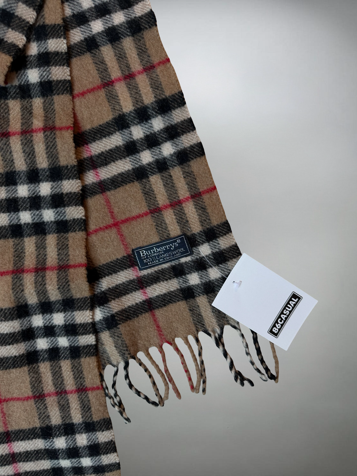 Vintage Burberry Schal (One Size)