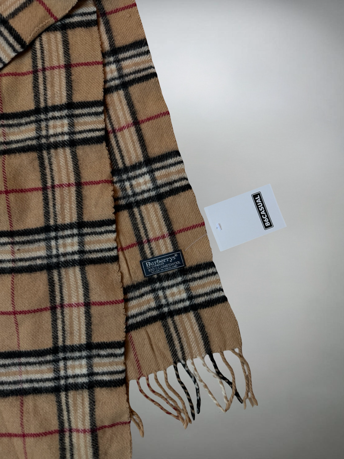 Vintage Burberry Schal (One Size)